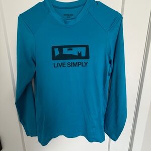 Patagonia Capilene Silkweight Shirt in Teal